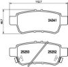 HELLA 8DB 355 016-081 Brake Pad Set, disc brake